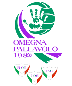 OMEGNA PALLAVOLO con scudetti